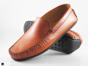 Classic Tan Leather Loafers