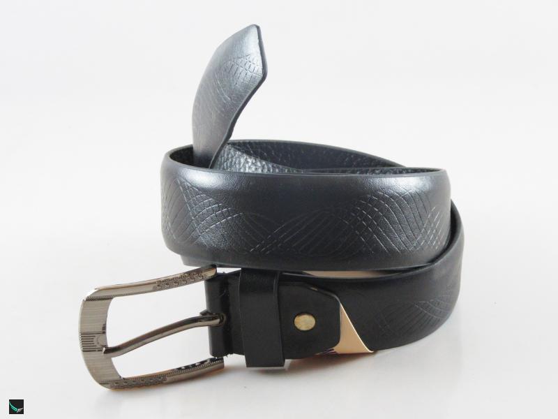 Men's leather belt