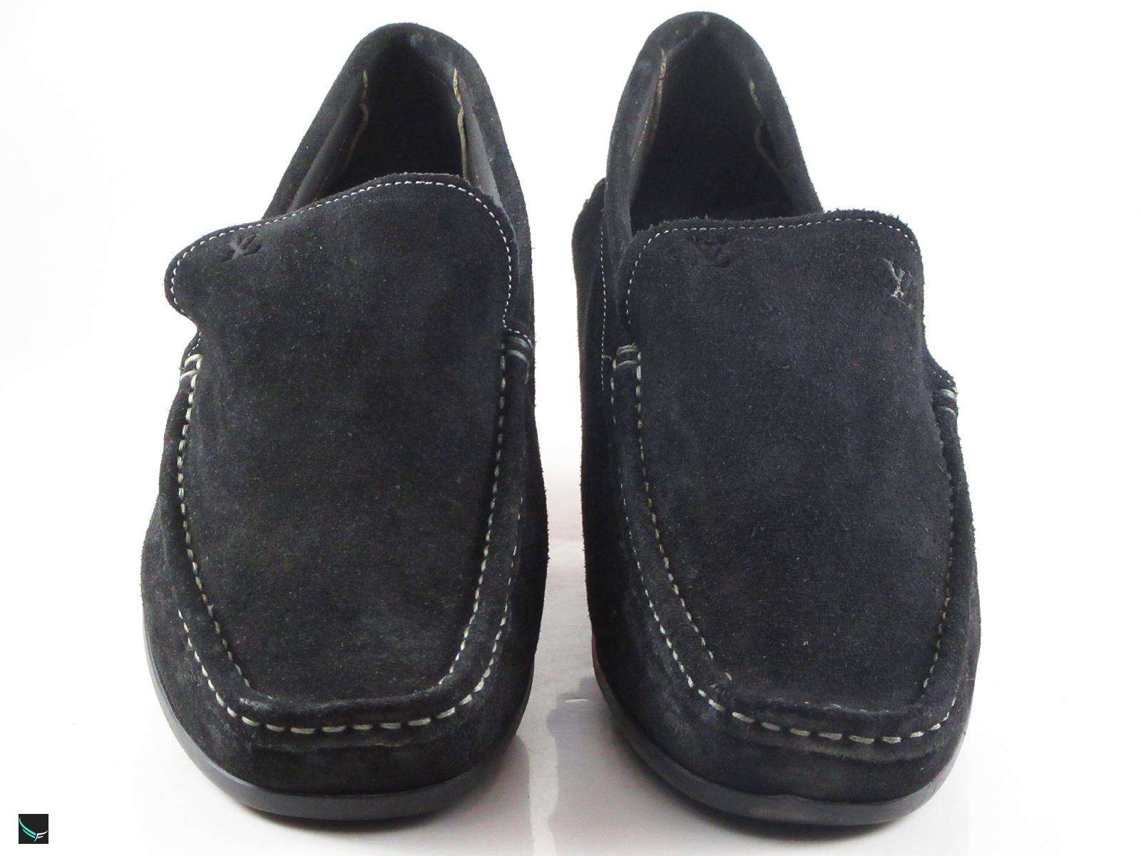 Elegant Plain Black Loafers - 4134 - Leather Collections On Frostfreak.com