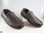Suede loafers in black for men - 2