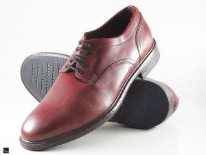 Daily Office wear burgundy brown leather shoes