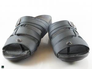 Men's formal leather slippers