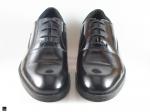 Shiny black forma leather shoes - 3