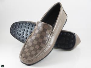 Men's stylish leather loafers