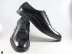 Shiny black forma leather shoes - 4