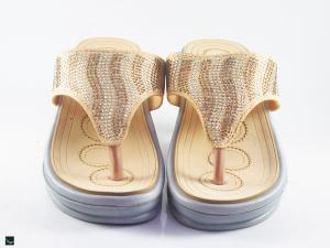 Fancy Heels for ladies in gold