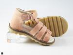 Printed shoes for kids in light pink - 4