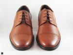 Brown formal office shoes - 3