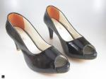 Heels in black for ladies - 1