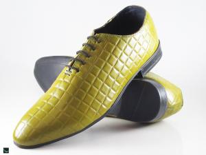 Party wear green casual shoes