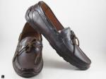 Men's casual leather loafers - 3