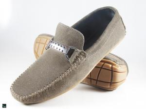Buckle type loafers in Grey