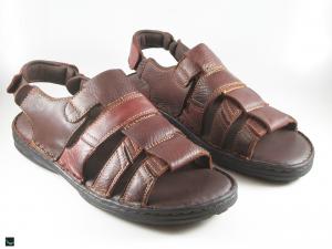 Comfortable  slippers  in brown