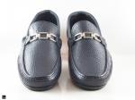 Rich Black double knot buckled driving shoes - 3