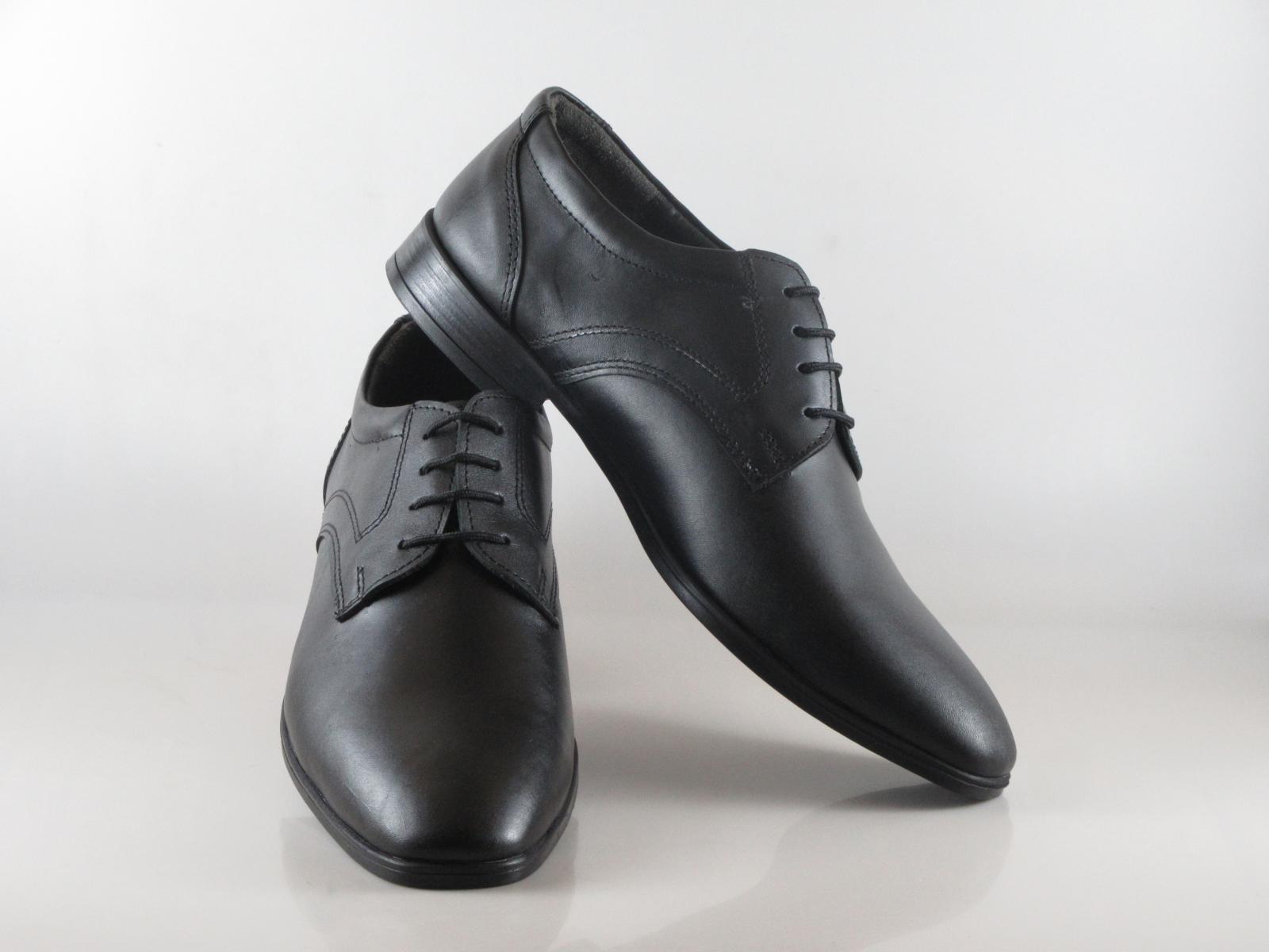Formal Black Leather Shoes - 3381 - Leather Collections On Frostfreak.com