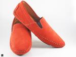 Orange half shoes - 4