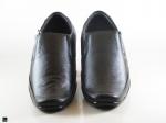Men's formal leather loafers shoes - 5