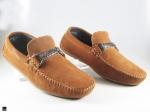 Buckle type loafers in Tan - 2